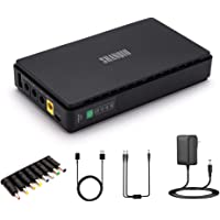 Sistema de Alimentación Ininterrumpida Mini UPS para WiFi- Router- Módem- Cámara de Vigilancia con 10000mAH Batería…